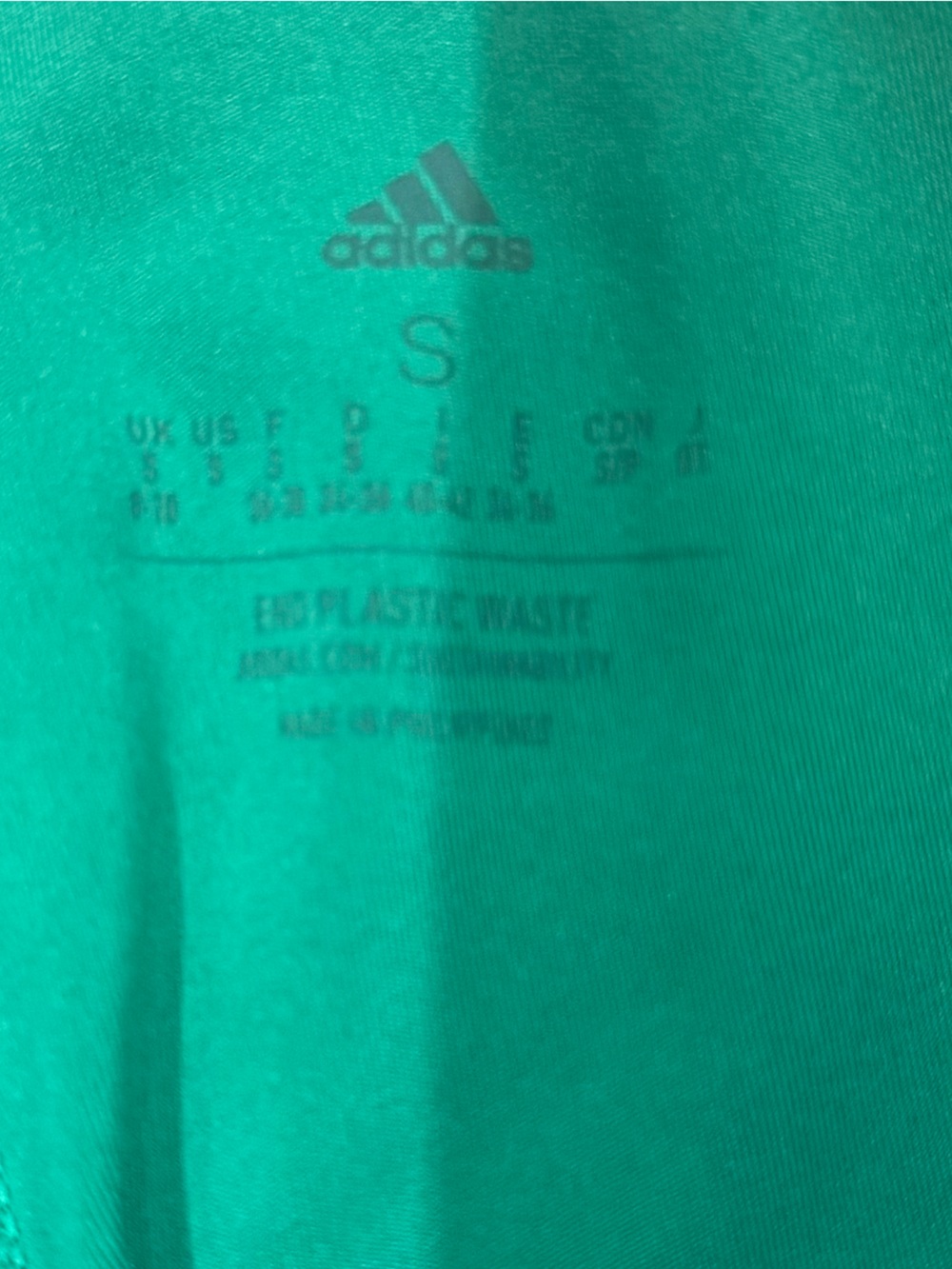 Adidas x FARM Rio AEROREADY 7/8 Leggings Green Orange - Picture 7 of 8